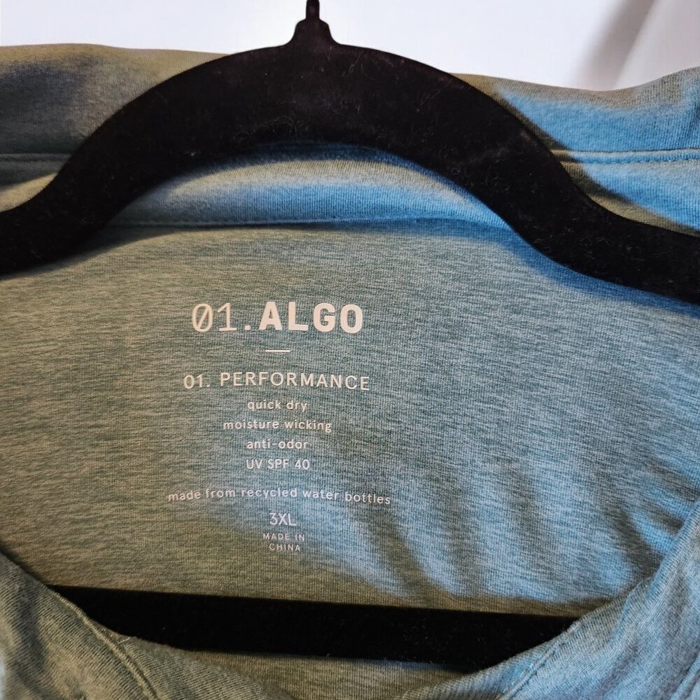 ALGO Performance Tee – Men’s 3XL | Quick-Dry | SPF 40 - Picture 10 of 11